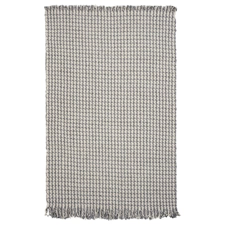 Palacedesigns Wool Ivory & Grey Area Rug - 5 x 8 ft. PA3657268